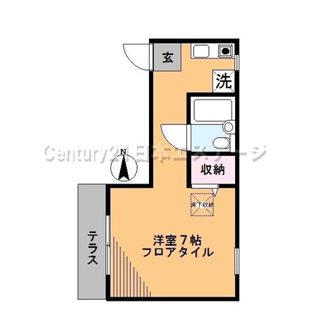 メゾンフクジュの物件間取画像